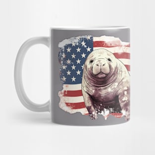 'Merica!! Manatee!! Mug